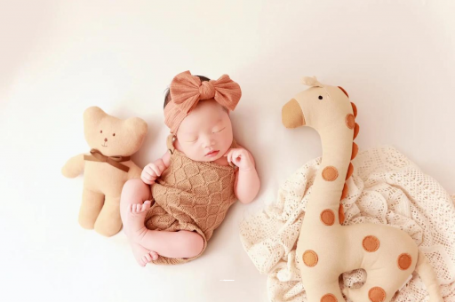 那曲宝宝发型女绑扎方法